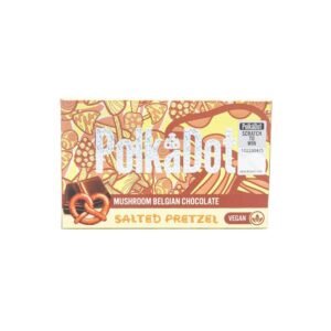 Polkadot Salted Pretzel Dark Chocolate Bar