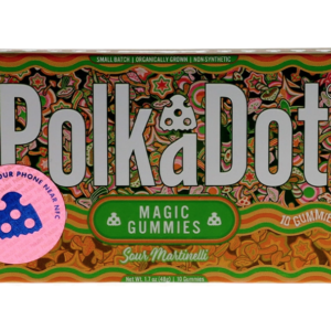 Product Description for Sour Martinelli PolkaDot Belgian Magic Blend Gummies