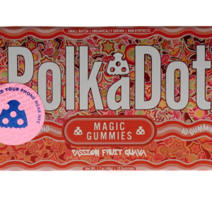 Passion Fruit Guava PolkaDot Belgian Magic Blend Gummies